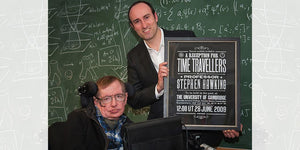 Stephen Hawking's Time Travellers Invitation print sells for £11,250 at auction