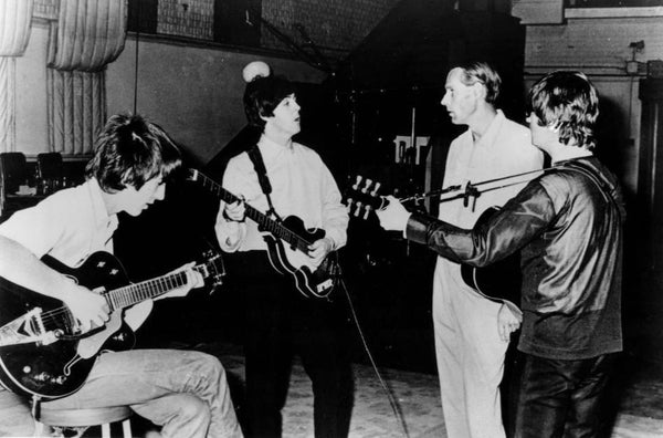 The Beatles' first ever studio recording