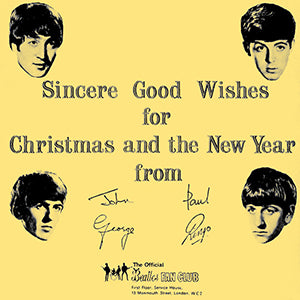 A Beatles-themed festive playlist