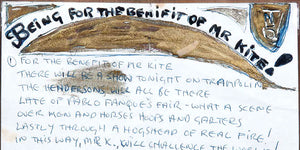 John Lennon's handwritten lyrics for 'Being for the Benefit of Mr. Kite' sell for $354,400 at auction