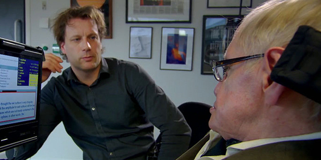 Our Stephen Hawking Time Travel poster features in BBC documentary!