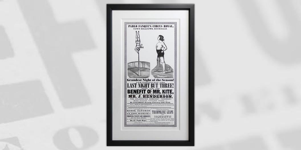 Low-numbered framed prints available now