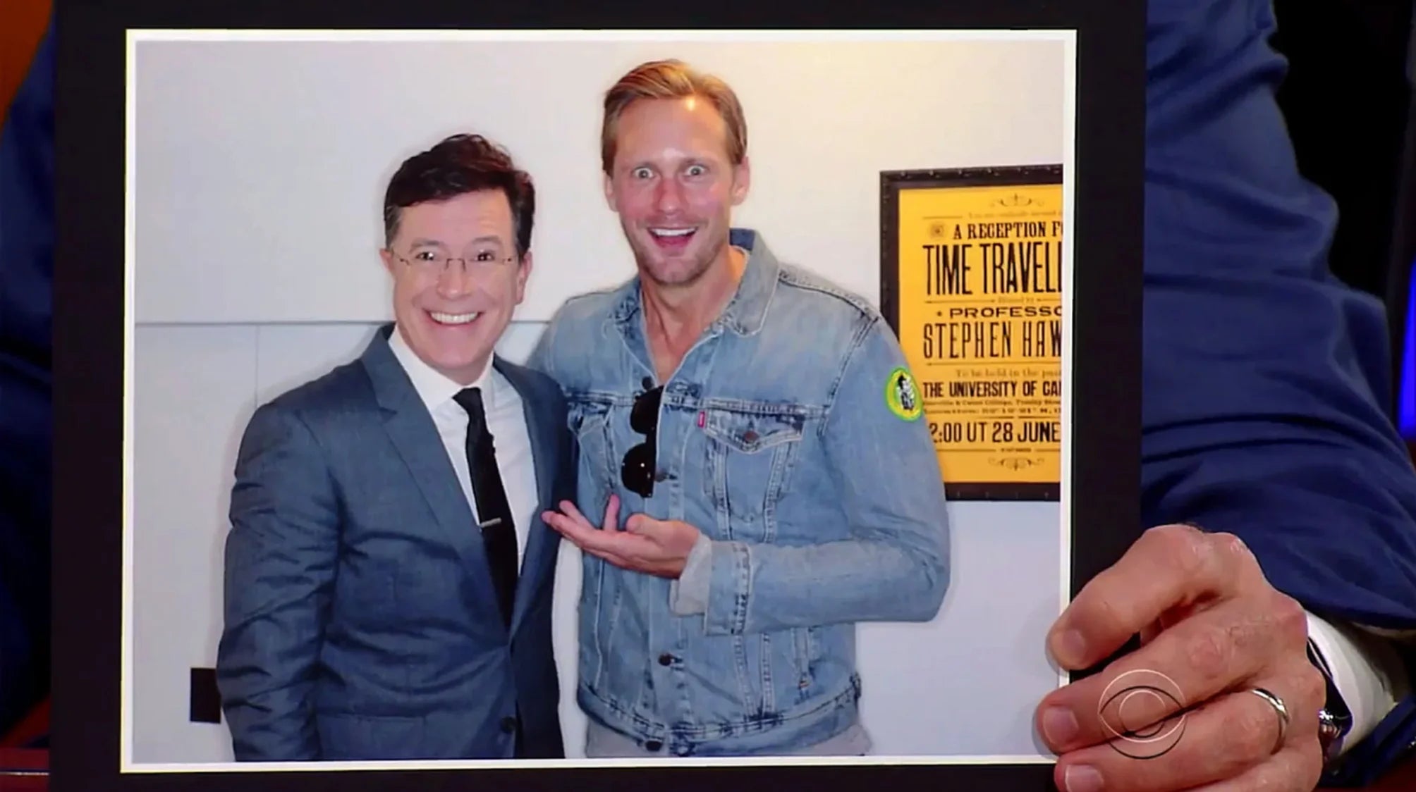 Remember when our Time Travellers Invitation Poster was featured on The Late Show with Stephen Colbert?