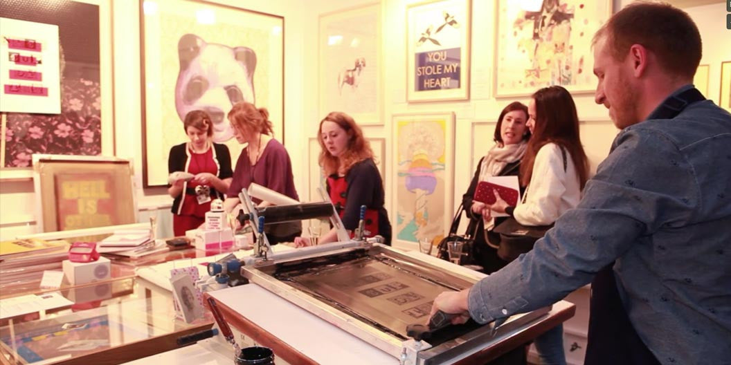 Mr. Kite and Stephen Hawking's Time Travel prints to be at the Royal Academy this weekend