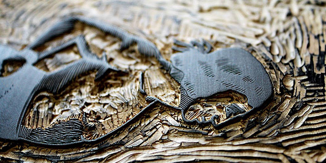 Wood engraving photos