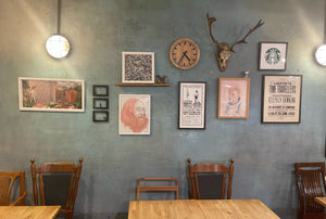 Kite features on the walls of Taipei’s most stylish pizzeria