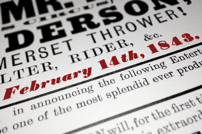 Imagine a Valentine's Day trip to the circus—in 1843