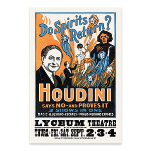 Houdini - Do Spirits Return? (1909)