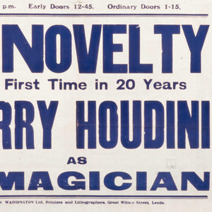 Harry Houdini as a Magician (1914)
