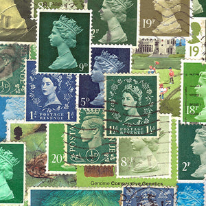 Britain of Stamps – limited edition by Rob Hallifax – detail 2